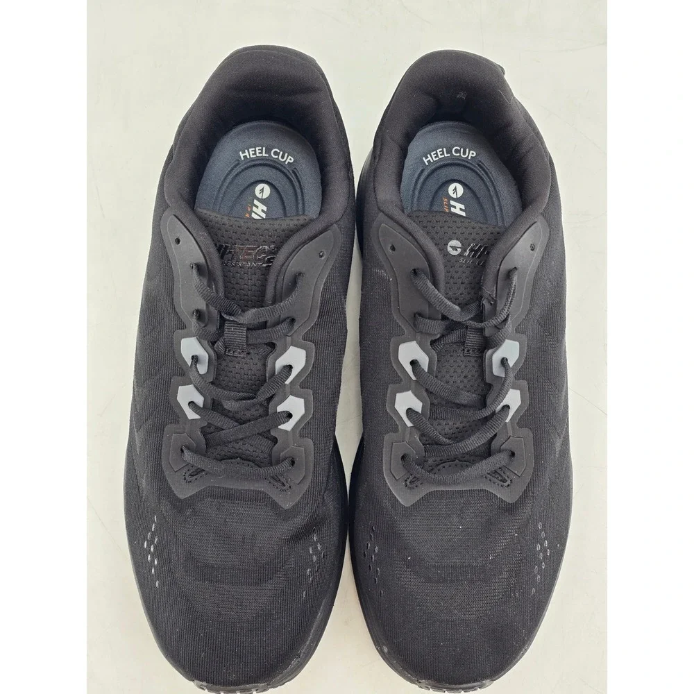 Hi-Tec Resist SR Runner Womens 10W Black Slip Resistant Work Shoes - Excellent